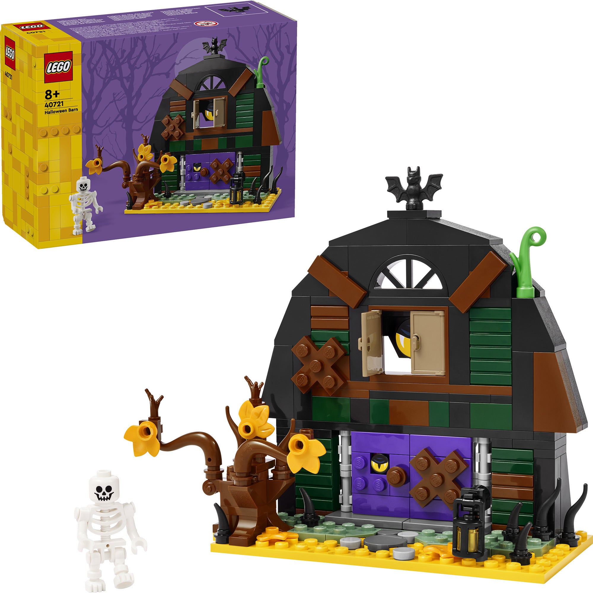 Lego ® halloweenschuur bouwspeelgoed - 40721