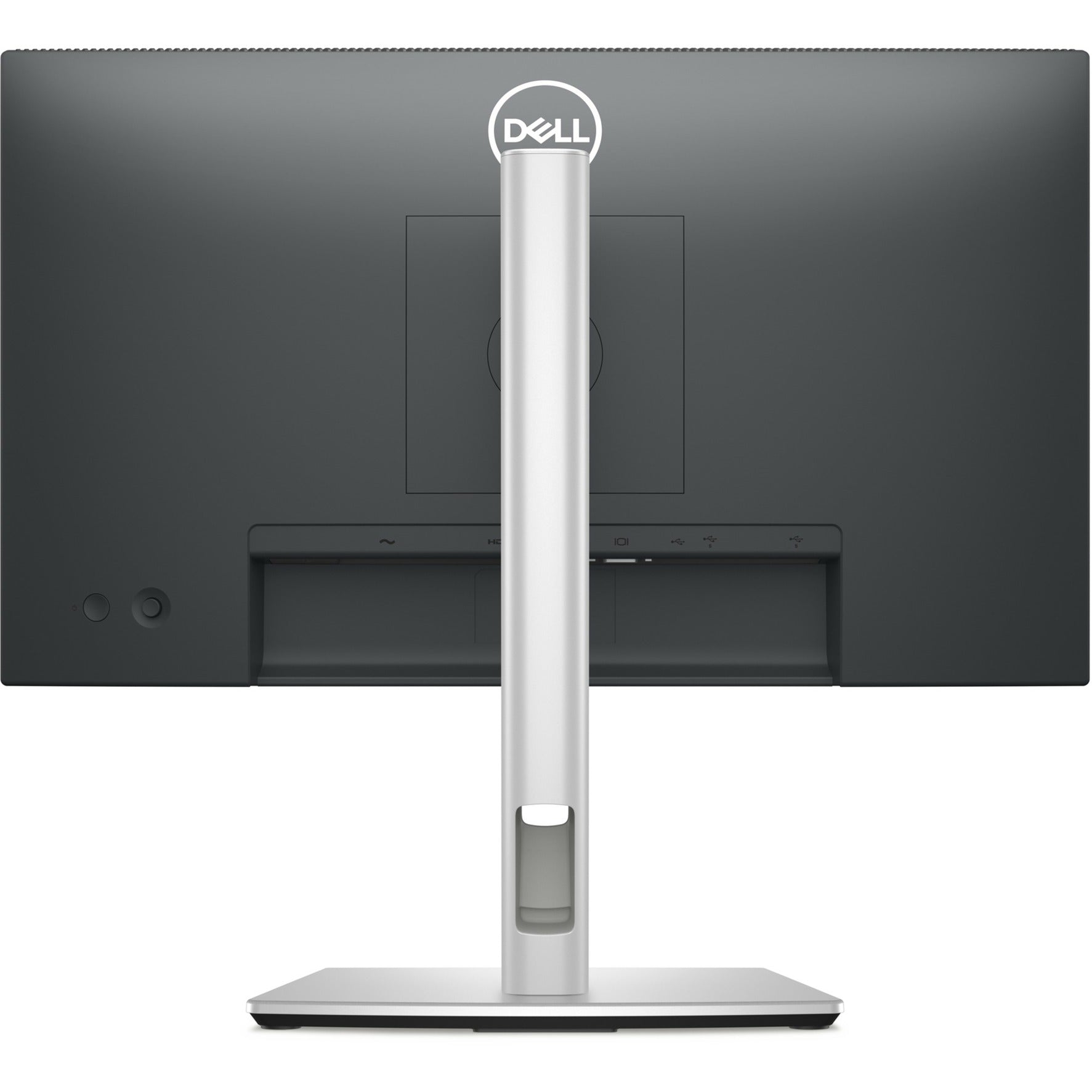 Dell p2225h 21.5 monitor (zwart zilver, hdmi, displayport, 3x usb-a, usb-b, usb-c)