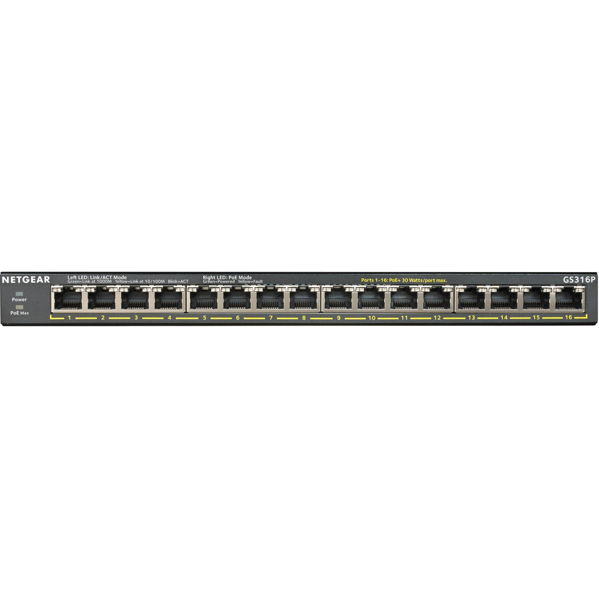 Netgear gs316p switch