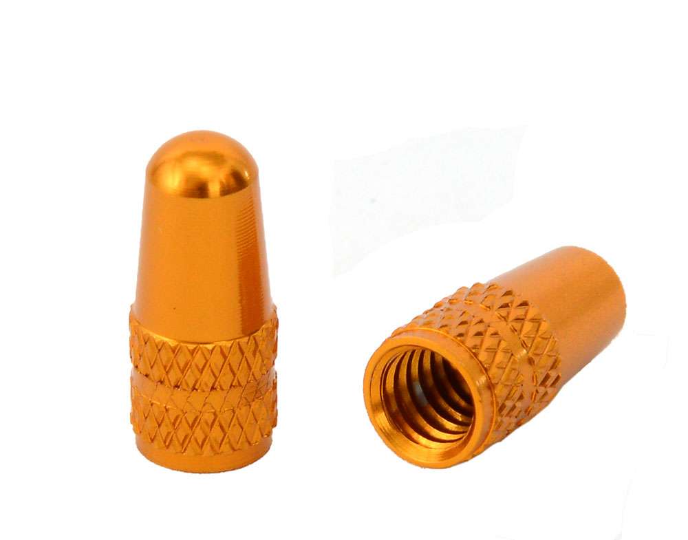 Radon 1 pair of golden valve caps