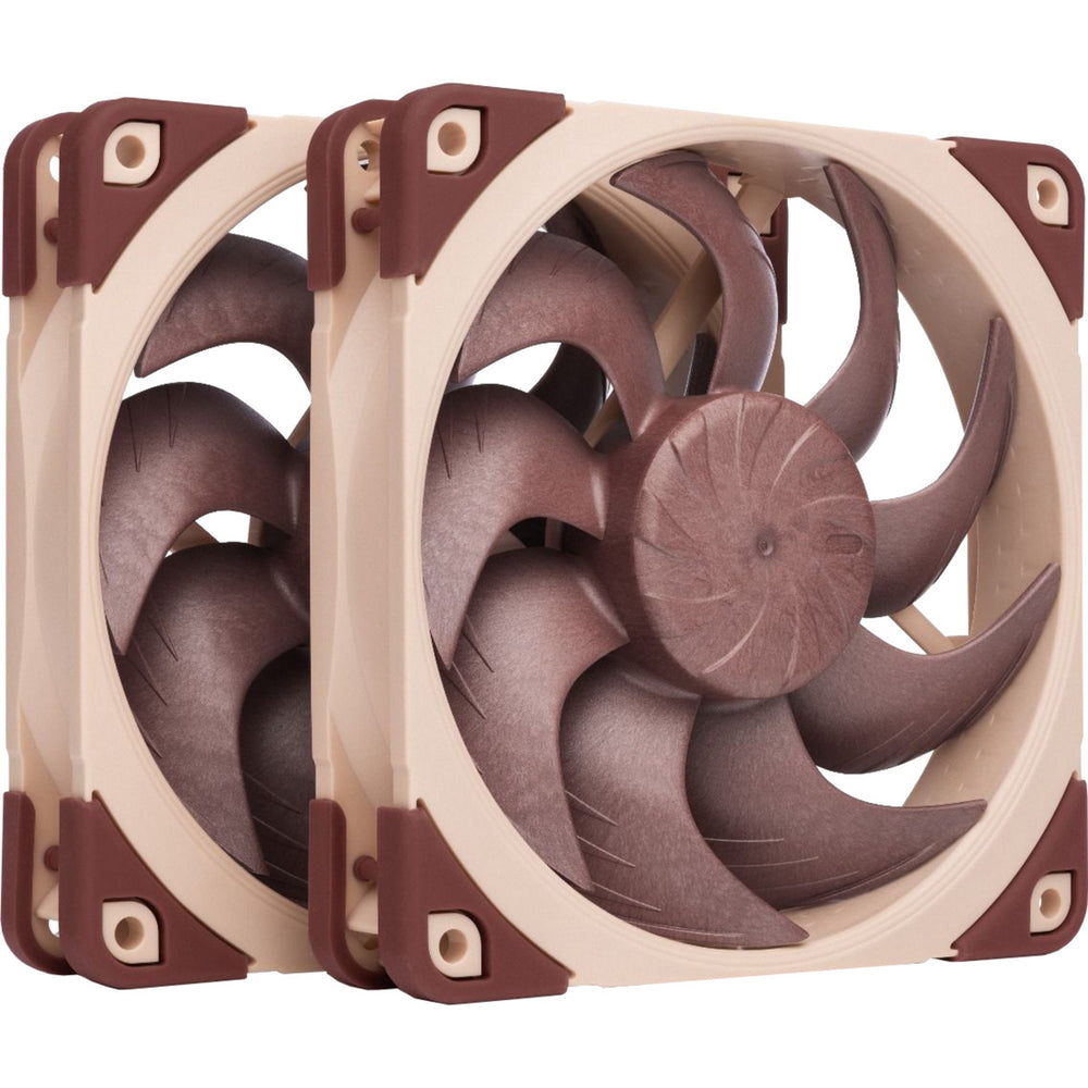 Noctua nf-a12x25 g2 pwm sx2-pp case fans (bruin, 2 stuks, 120 x 120 x 25 mm)