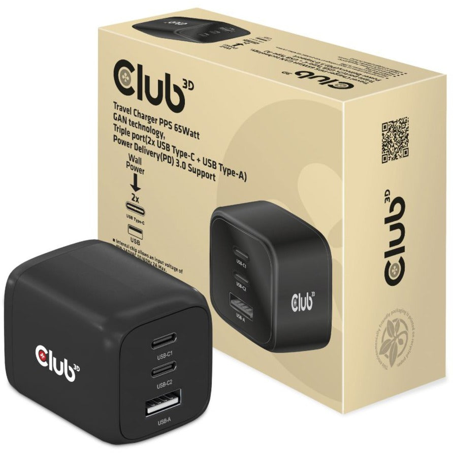 Club 3D Club 3D Reislader 65W GaN