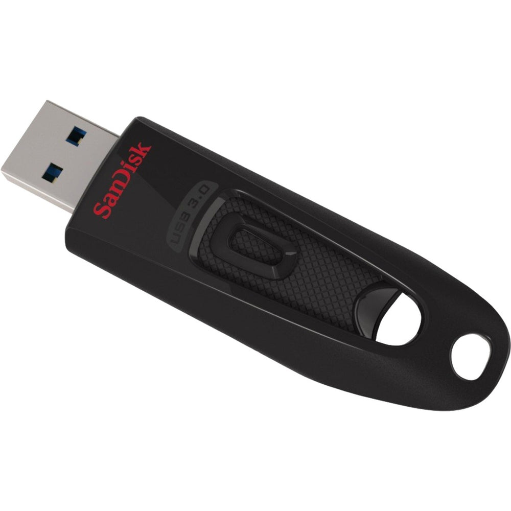 Sandisk ultra 64 gb usb-stick (zwart rood, sdcz48-064g-u46)