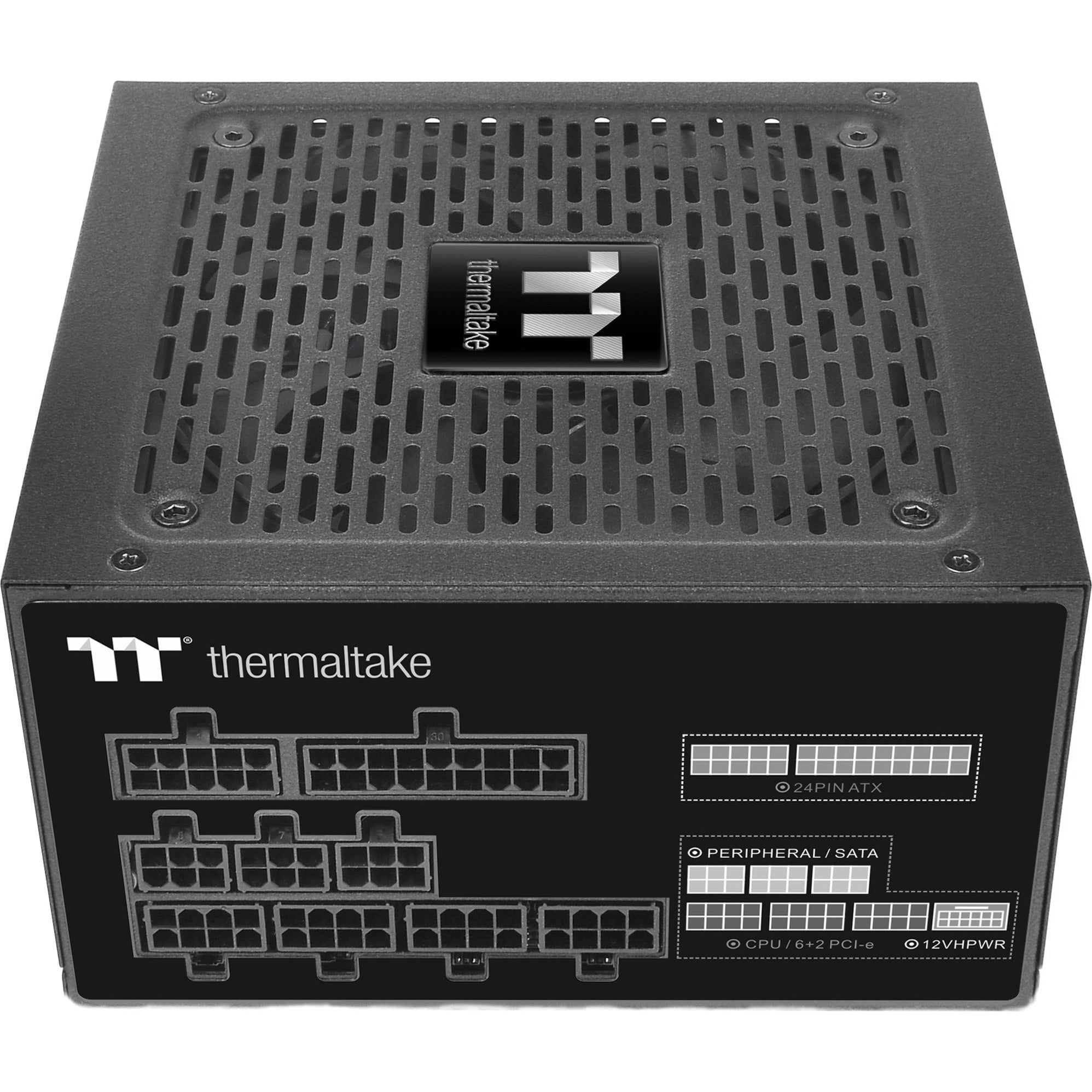 Thermaltake toughpower gf a3 gold - tt premium edition modulaire 850 watt voeding (zwart, 4x pcie)