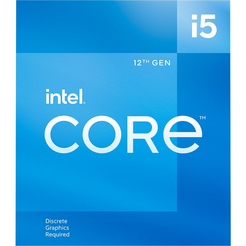 Intel® core i5-12400f, 2,5 ghz (4,4 ghz turbo boost) socket 1700 processor ( alder lake , boxed)