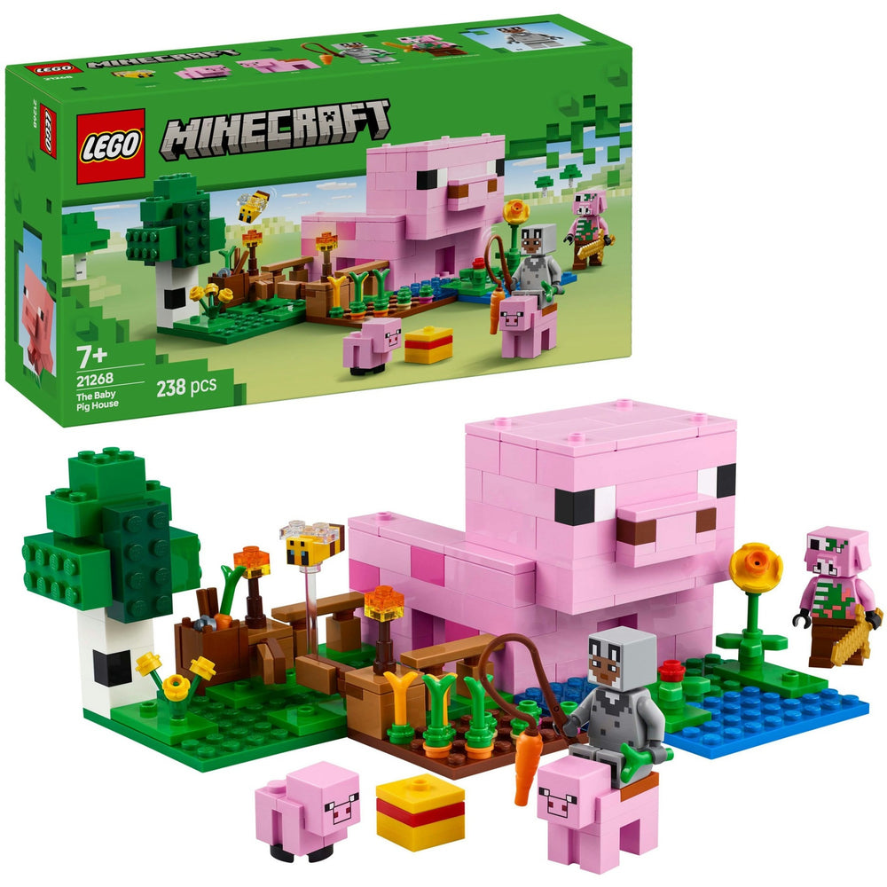 Lego 21268 minecraft het huis van het bigtje