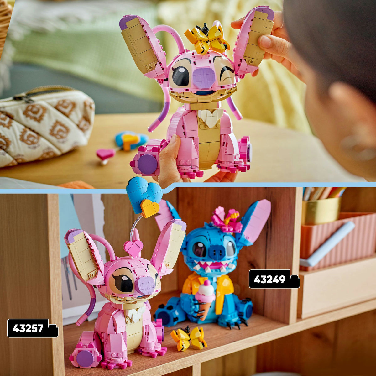 Lego disney angel lilo stitch kinderspeelgoed - 43257