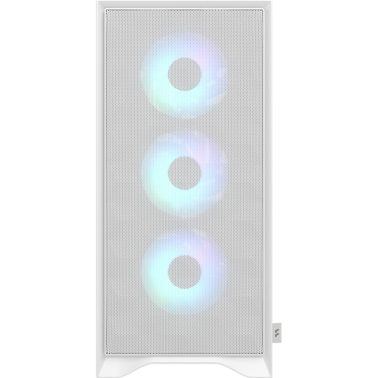 Fractal design pop 2 air rgb midi tower behuizing (wit | 1x usb-a | 1x usb-c | rgb | tempered glass)