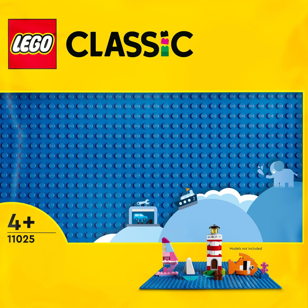 Lego classic 11025 blauwe bouwplaat