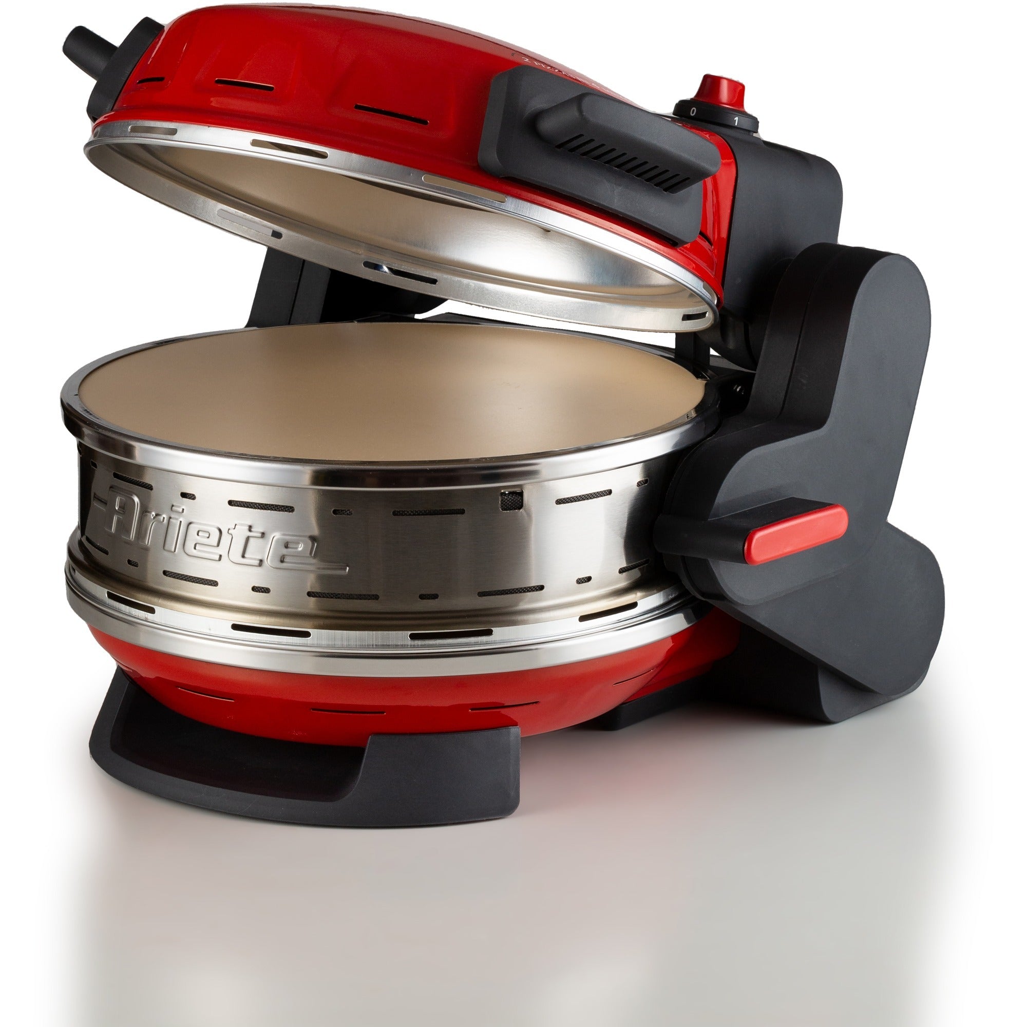 Ariete dubbele pizzaoven 0927 00 (rood)