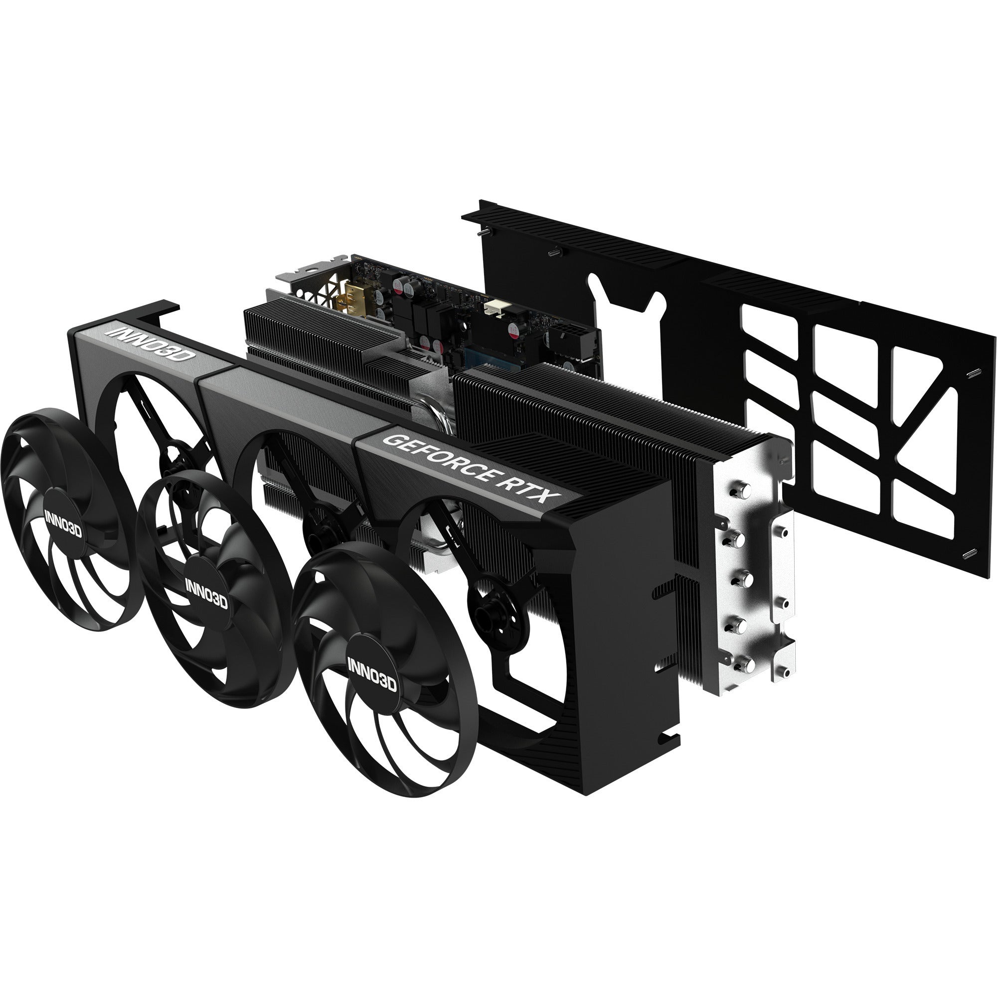 Inno3d geforce rtx 5080 x3 oc grafische kaart (dlss 4, 3x displayport, 1x hdmi 2.1)