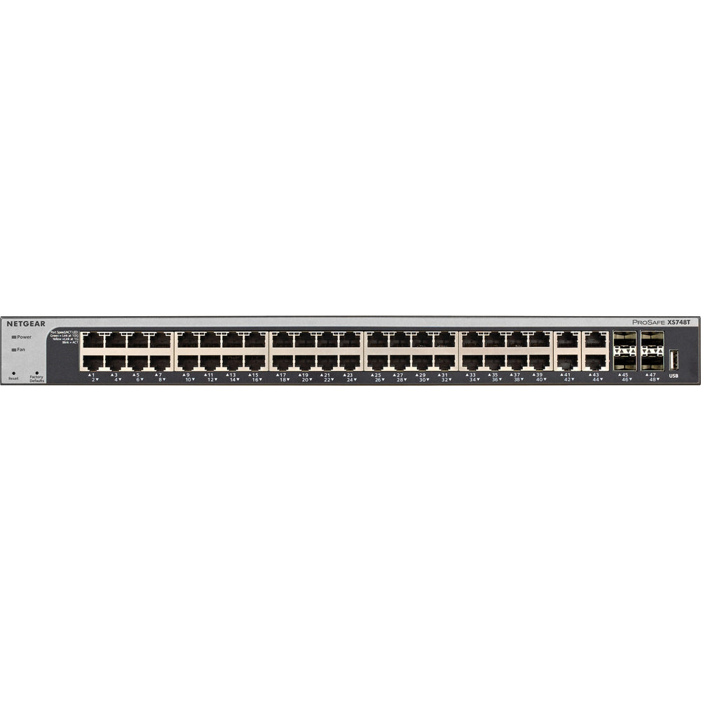 Netgear prosafe xs748t switch