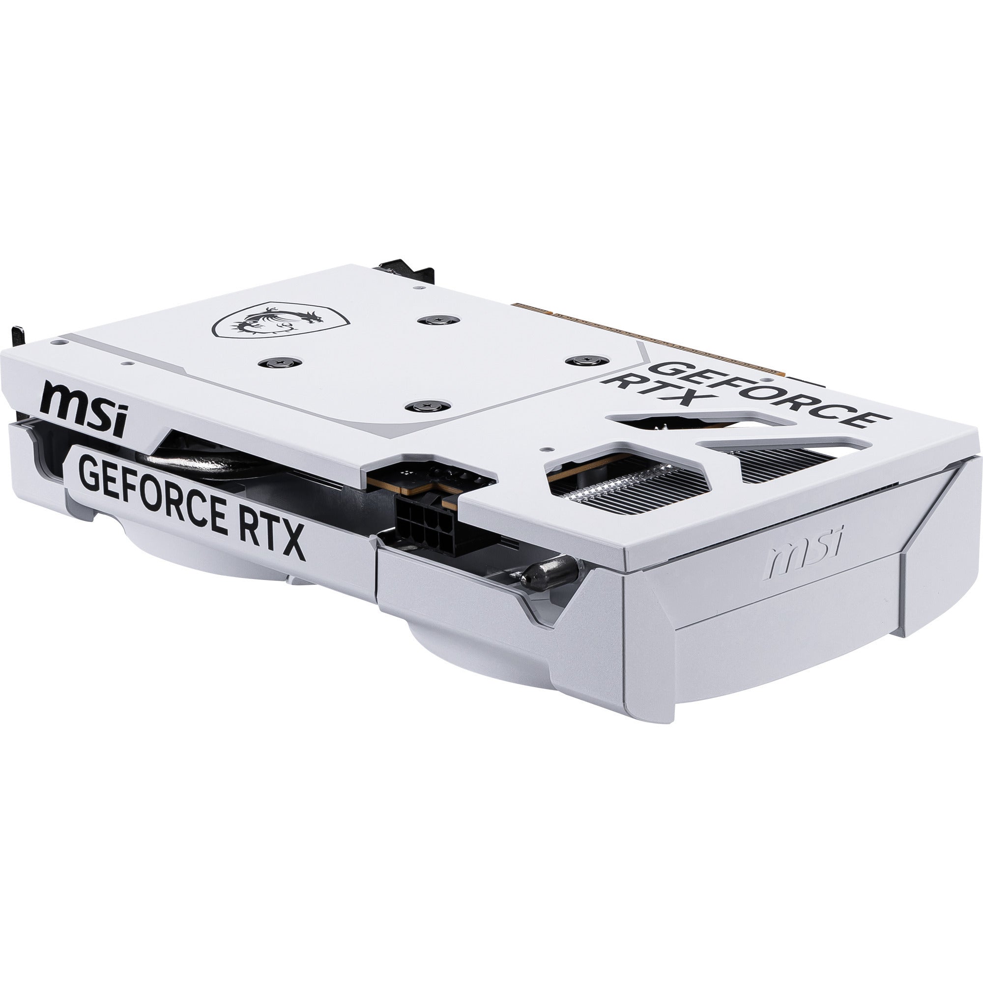 Msi geforce rtx 5060 8g ventus 2x oc white grafische kaart (wit, 3x displayport, 1x hdmi)