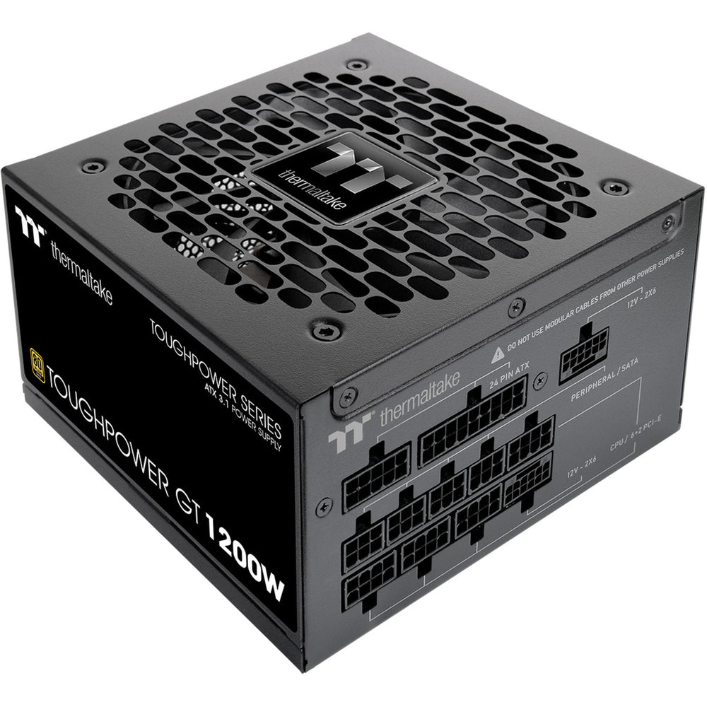 Thermaltake toughpower gt modulaire 1200 watt voeding (zwart, 5x pcie)