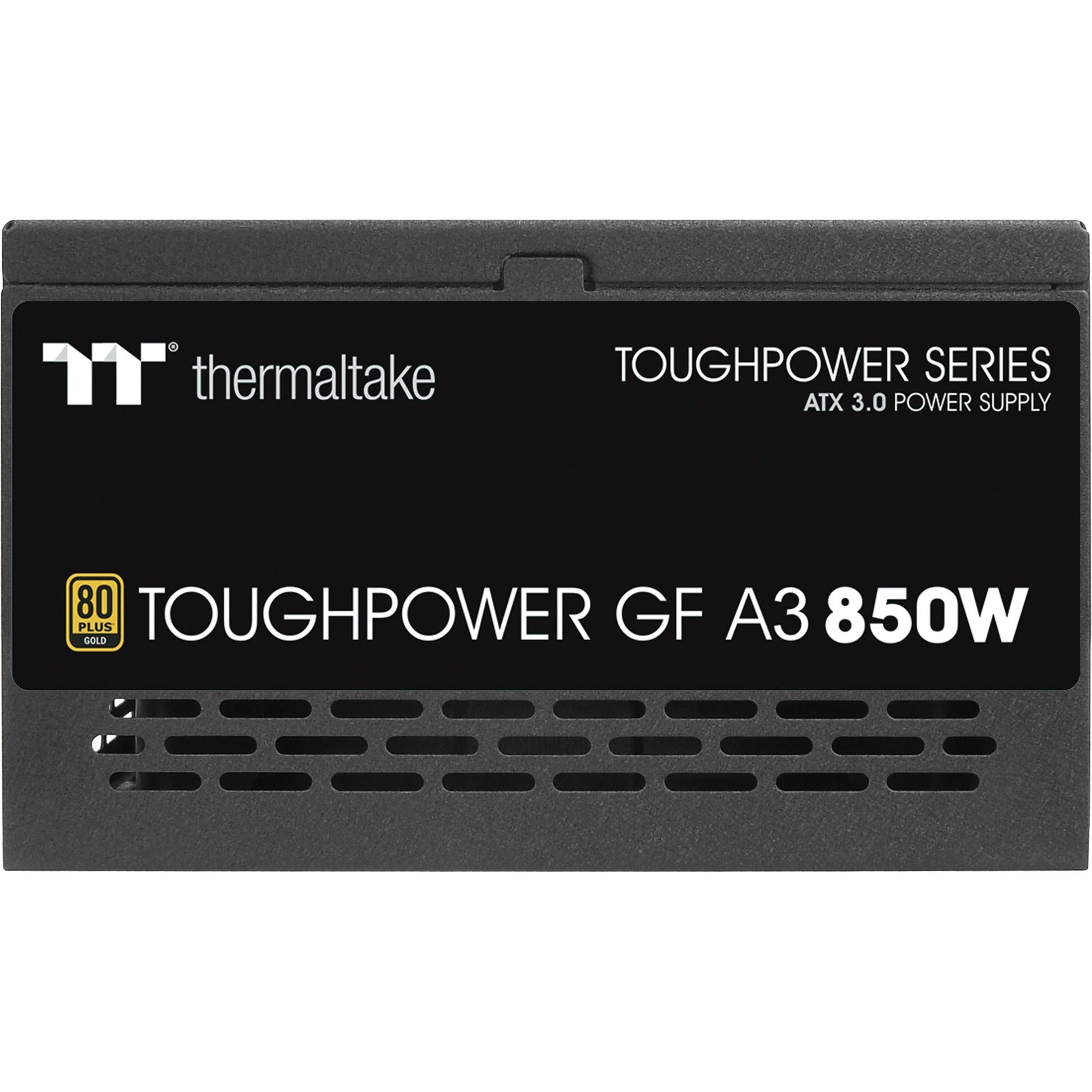Thermaltake toughpower gf a3 gold - tt premium edition modulaire 850 watt voeding (zwart, 4x pcie)