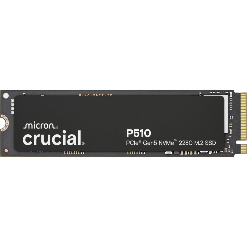 Crucial p510 1 tb ssd (zwart, ct1000p510ssd8, pcie 5.0)