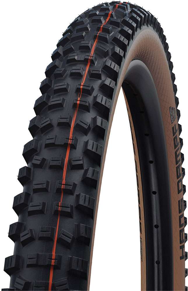 Vouwband Schwalbe Hans Dampf Super Trail 27,5 x 2,60 65-584 mm - brons zijwand