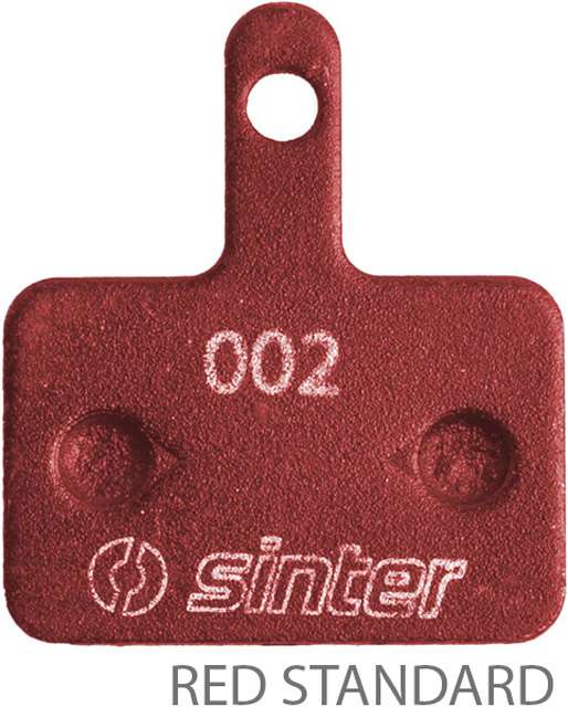 Schijfremblokken Standaard Rood