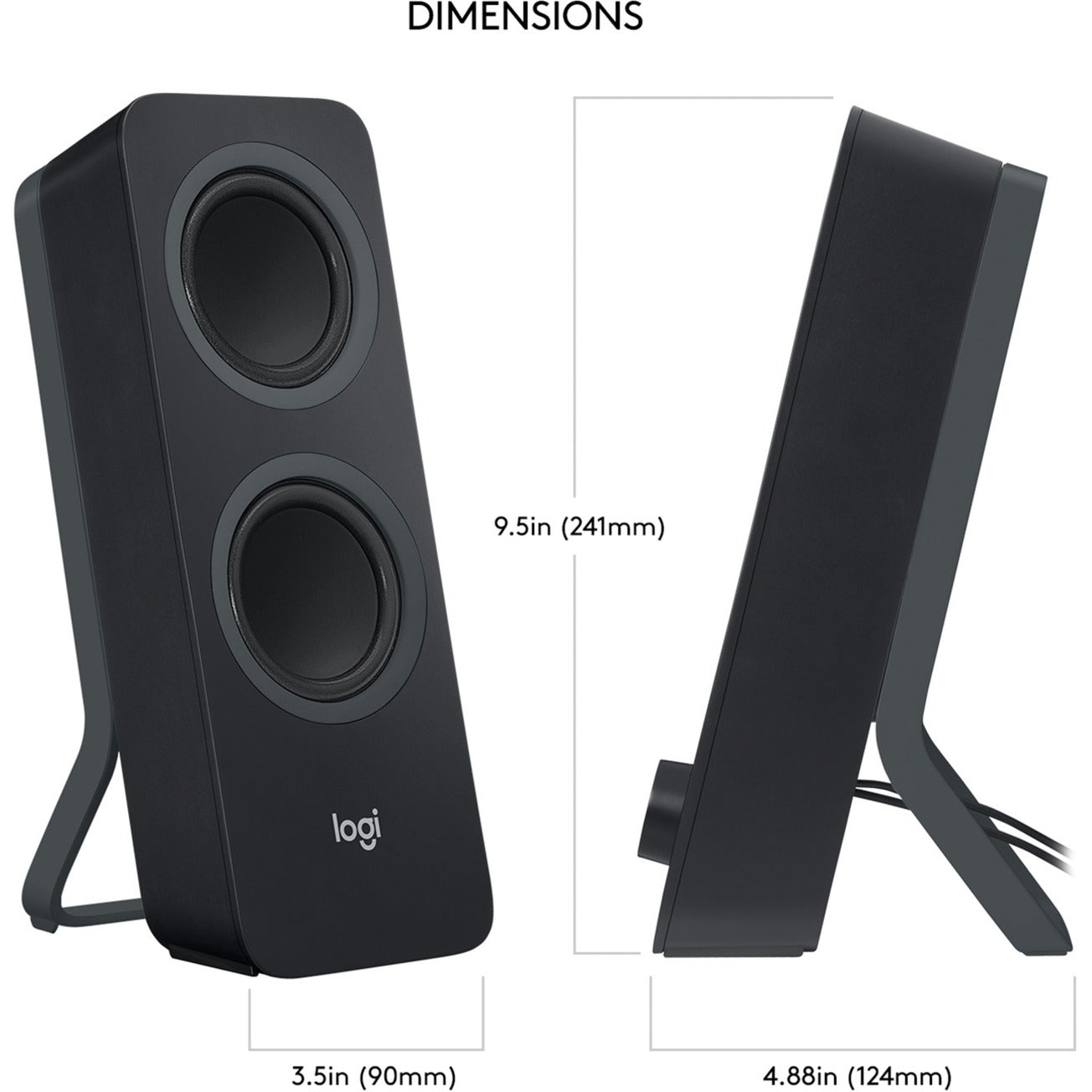 Logitech luidspreker 980-001295 zwart
