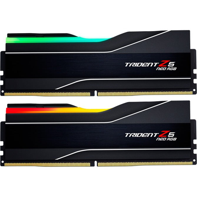 G.skill trident z neo rgb 32 gb ddr5-6000 (2x 16 gb) werkgeheugen (zwart, f5-6000j3636f16gx2-tz5nr, expo)