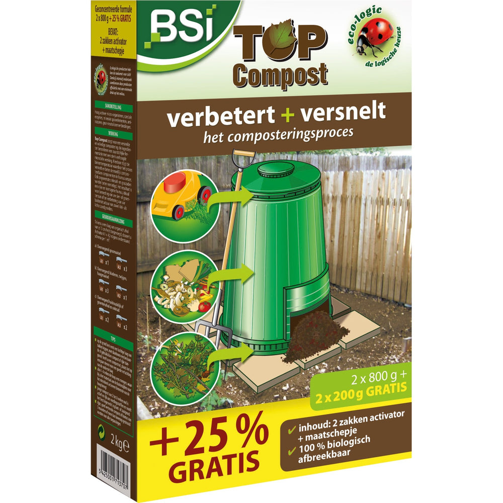 Bsi top compost 2 kg meststof