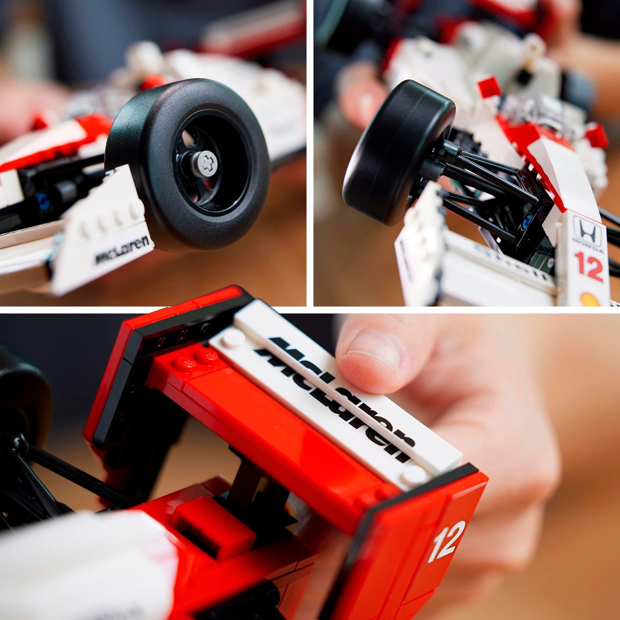 Lego iconen 10330 mclaren mp4 4 en ayrton senna