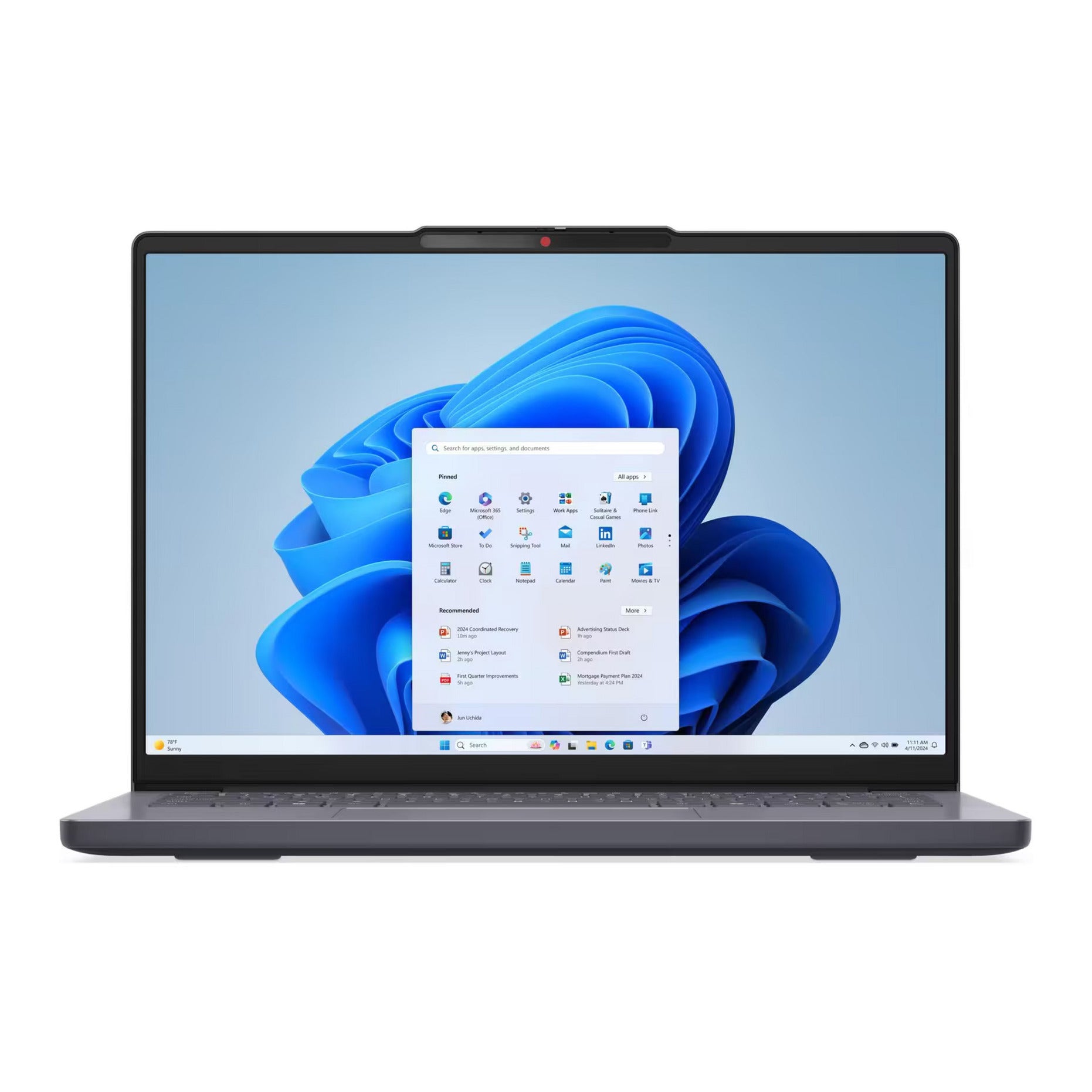 Lenovo ideapad slim 3 14ahp10 (83k9003bmh) 14 laptop (grijs | ryzen 7 8840hs | amd radeon 780m graphics | 16 gb | 512 gb ssd)