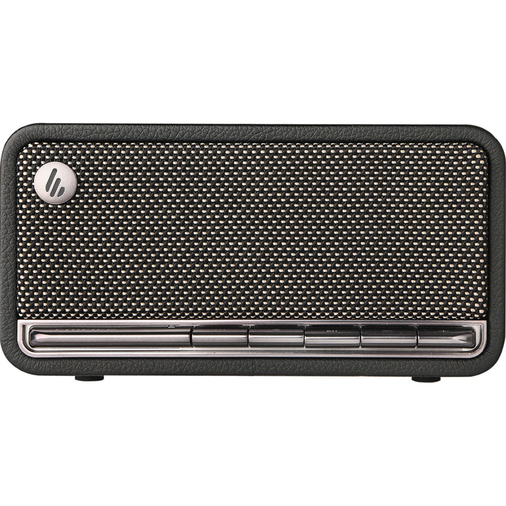 Edifier mp230 retro bluetooth speaker luidspreker (zwart, bluetooth, microsd, aux, usb-c)