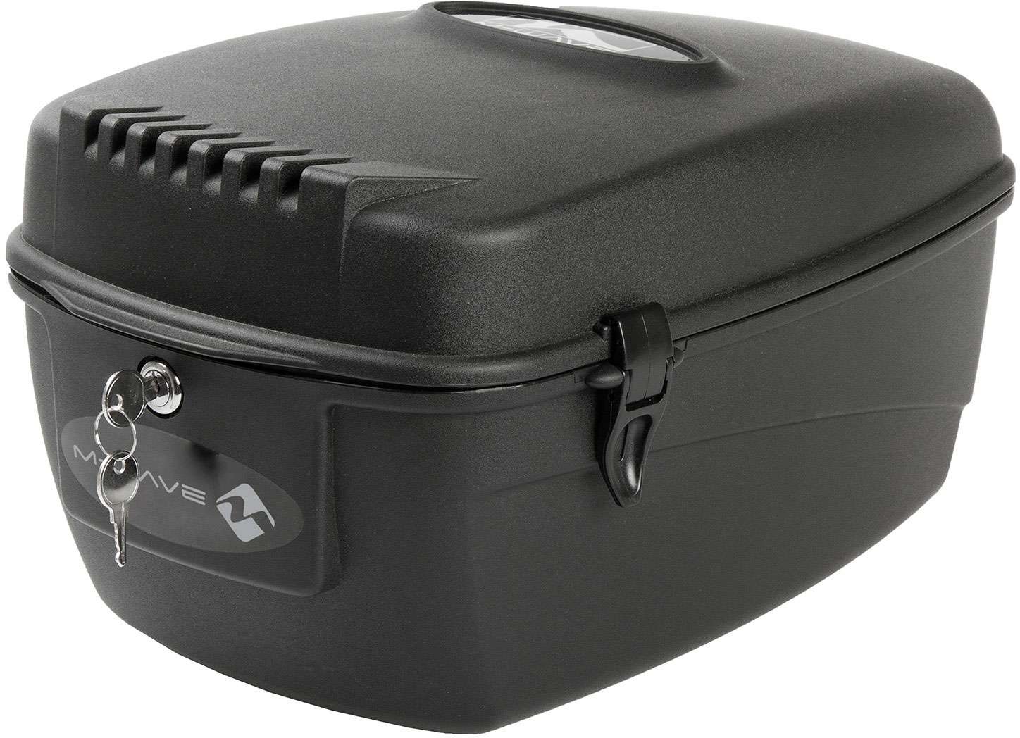 fietsbox in winkelverpakking Amsterdam zwart 17 liter