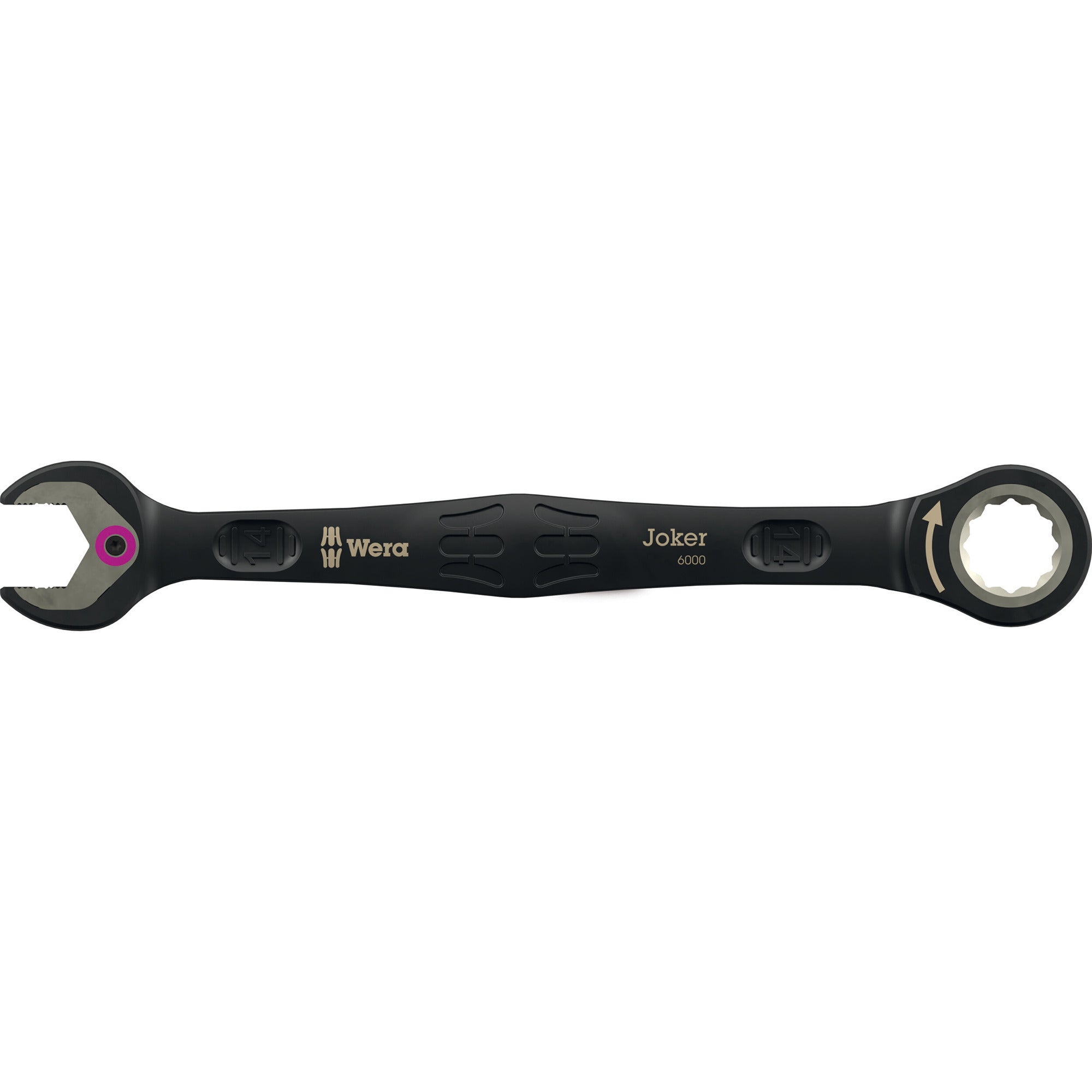 Wera 6000 joker black edition 11 set 1 steek-ringratelsleutelset, 11‑delig moersleutel (zwart)