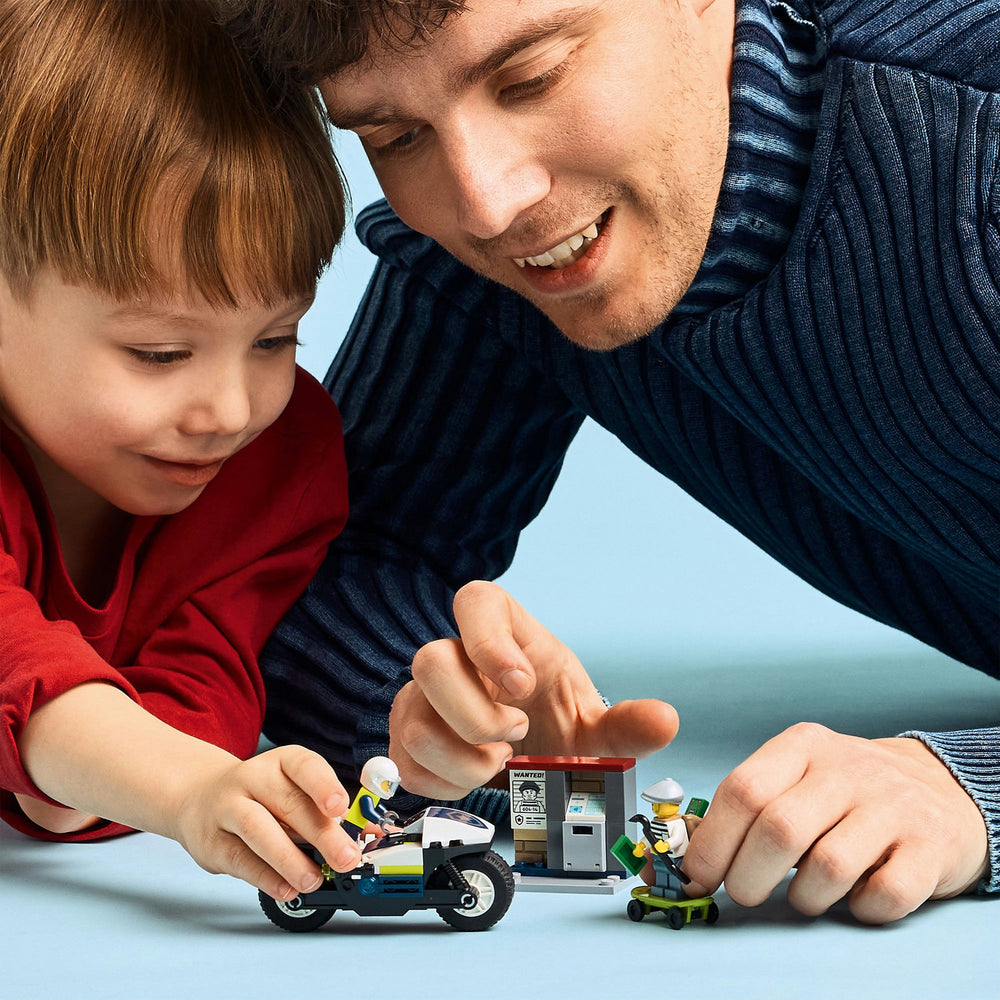 Lego 60455 stadspolitie achtervolging op politiemotor