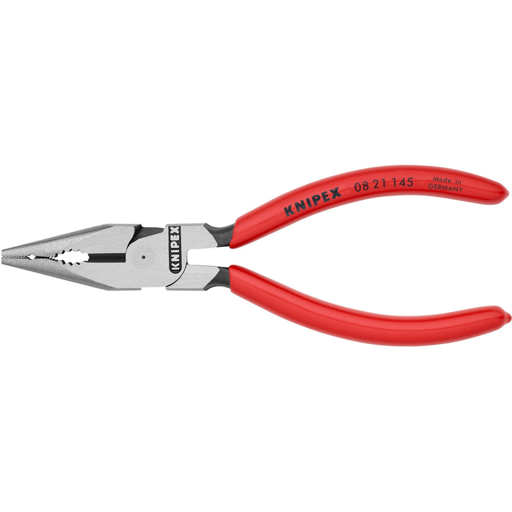 Knipex spitse combinatietang 0821145 (rood)