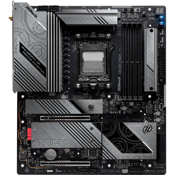 Asrock x870e taichi lite socket am5 moederbord (raid, 5 gb-lan, wi-fi 7, bt, e-atx)
