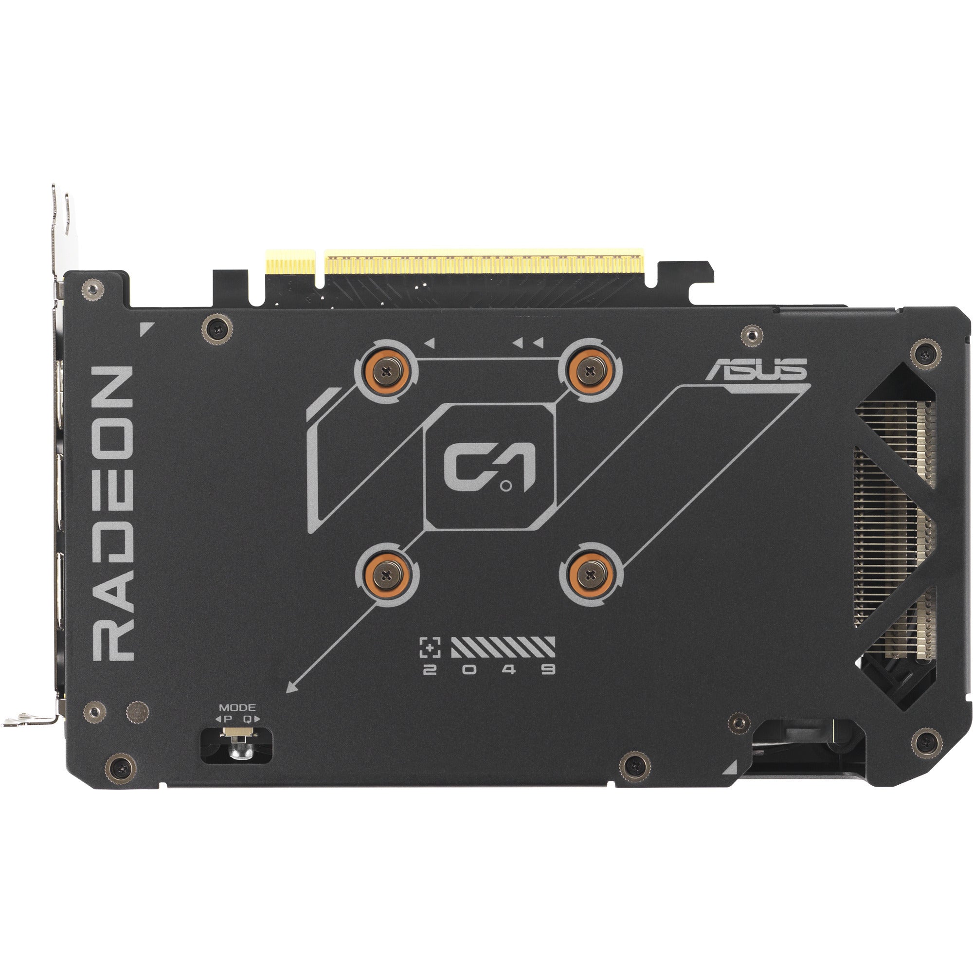Asus dual radeon rx 9060 xt 16gb grafische kaart (2x displayport, 1x hdmi)
