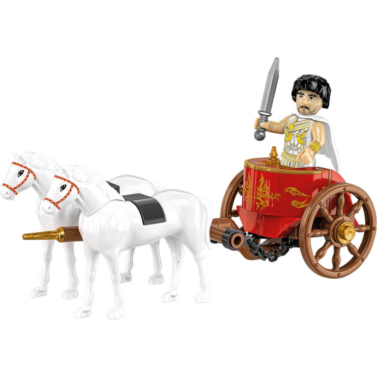 Cobi imperium romanum - romeinse strijdwagen constructiespeelgoed