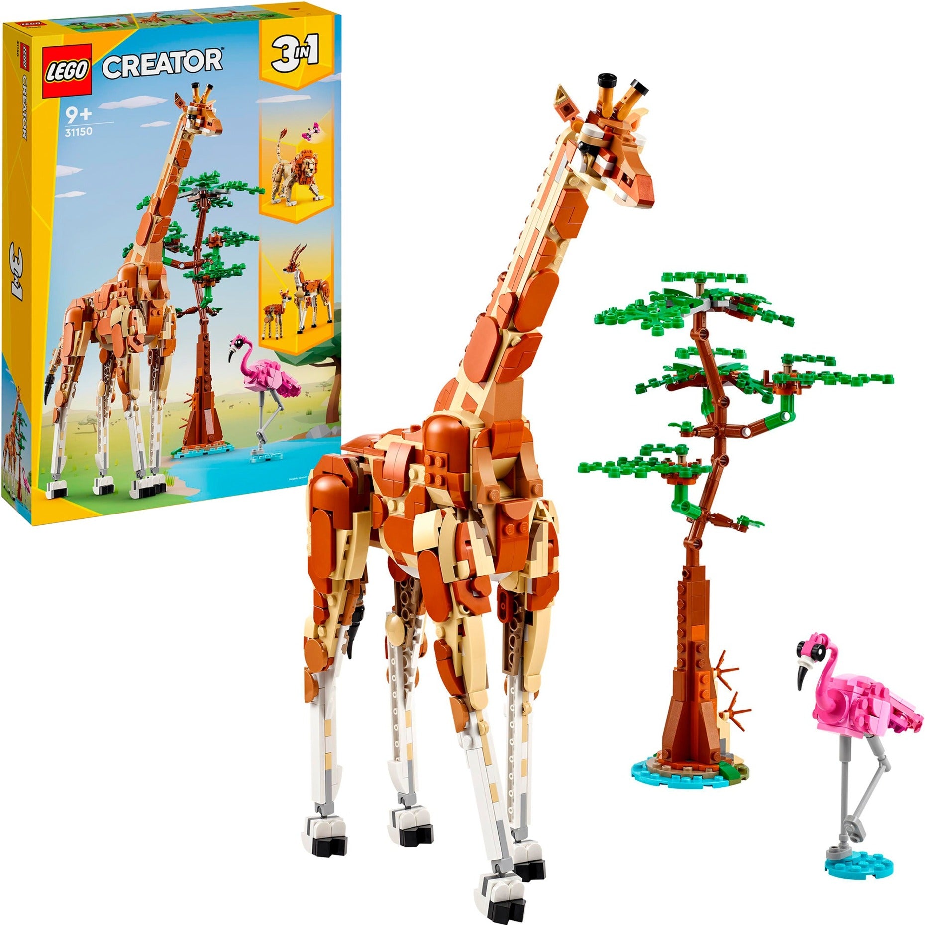 Lego creator 3in1 safaridieren - 31150