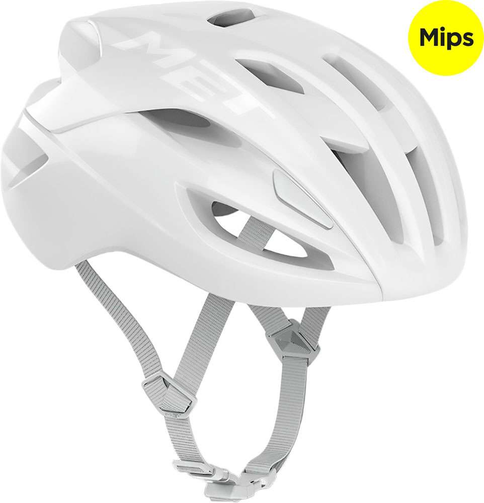 Met rivale mips absolut white limited - road bike hel