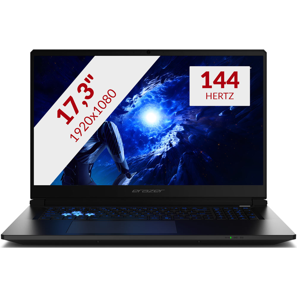 Erazer scout 17 e1 md62758 17.3 gaming laptop (zwart | core 5 210h | rtx 5050 | 16 gb | 1 tb ssd)