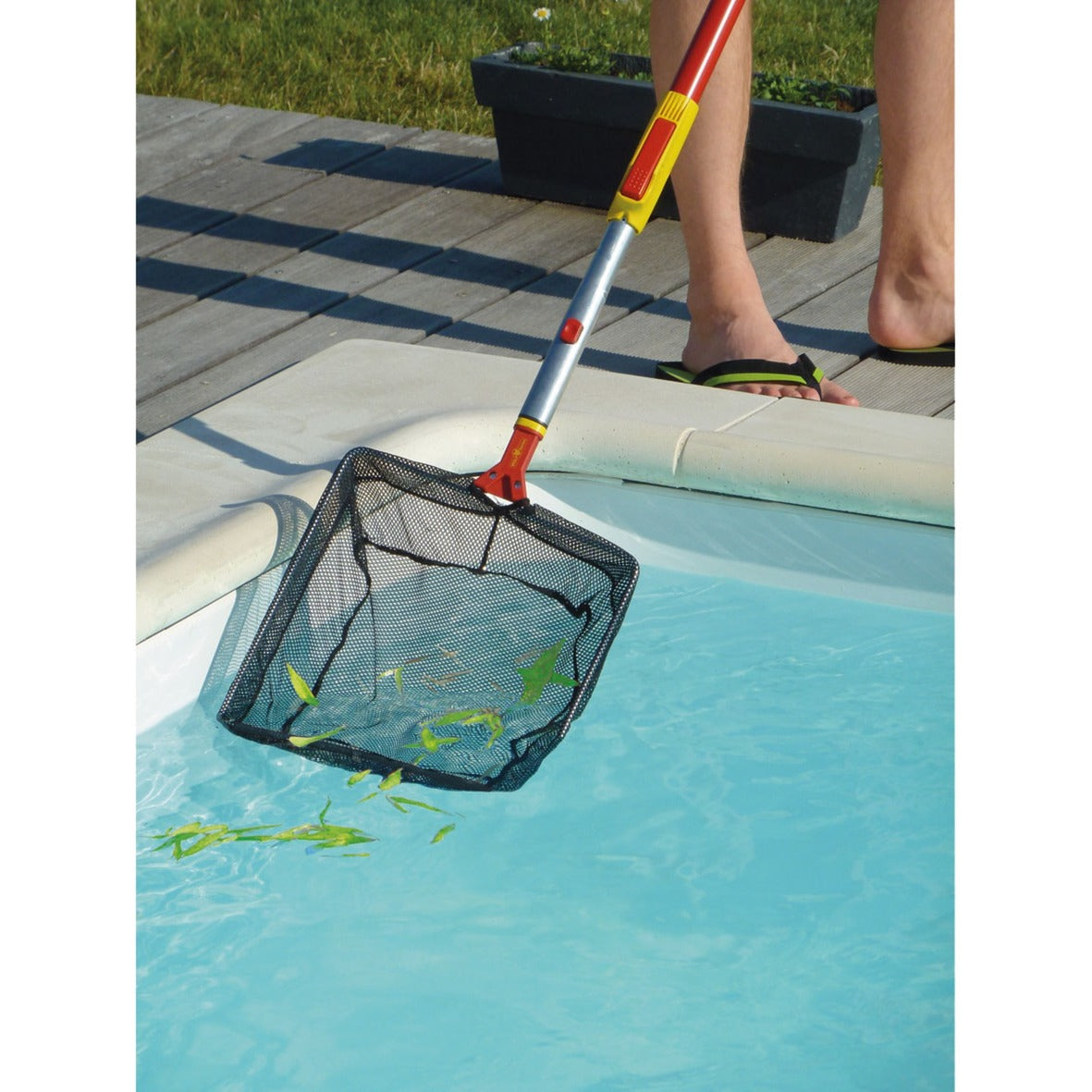 Wolf-Garten Multi-Star WK-M Pond Net (Black Red)
