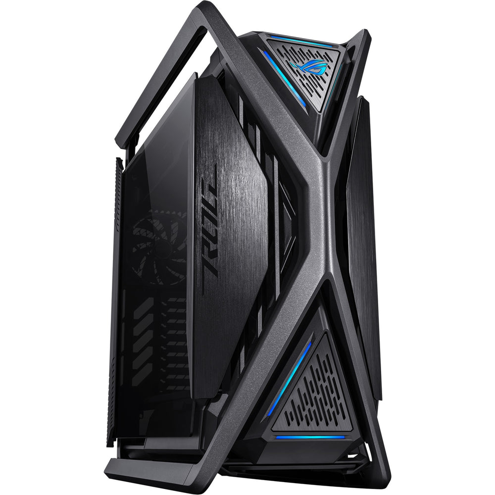 Asus rog hyperion gr701 big tower behuizing (zwart | 4x usb-a | 2x usb-c | rgb | tempered glass)
