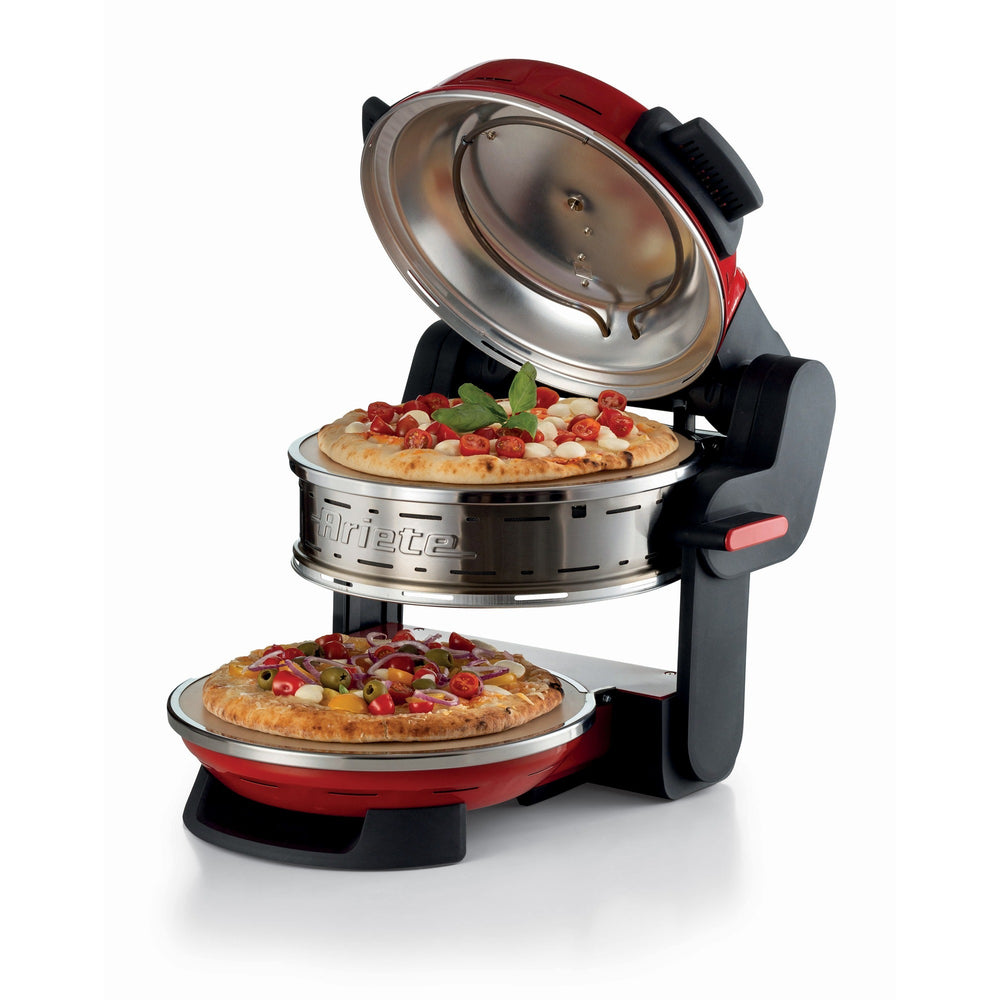 Ariete dubbele pizzaoven 0927 00 (rood)