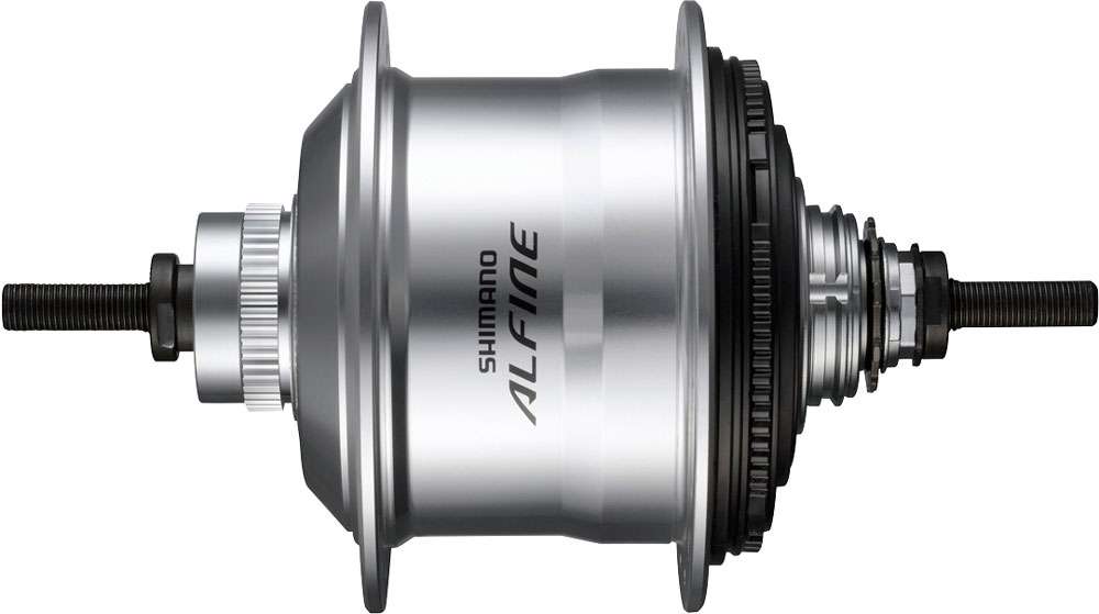 Shimano versnellingsnaaf alfine 11v 32g disc zilver