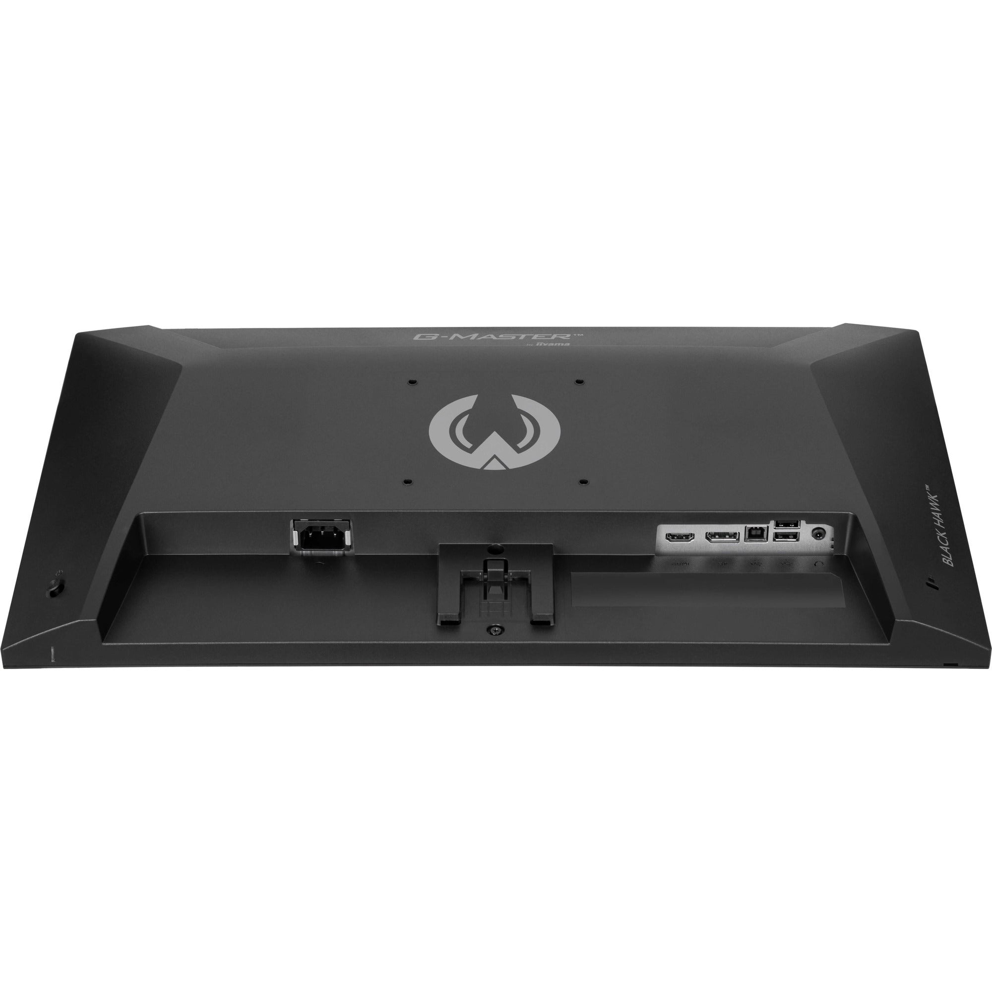 Iiyama g-master black hawk g2441hsu-b1 23.8 gaming monitor (zwart, hdmi, displayport, 2x usb-a, usb-b, 144 hz)