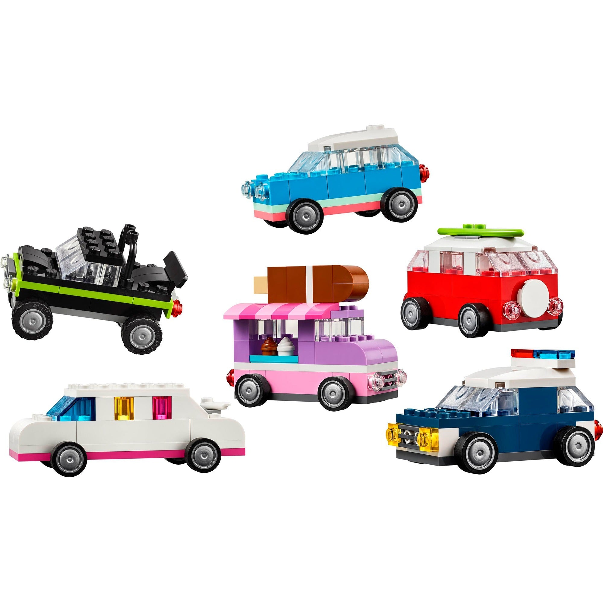 Lego classic 11036 creatieve voertuigen