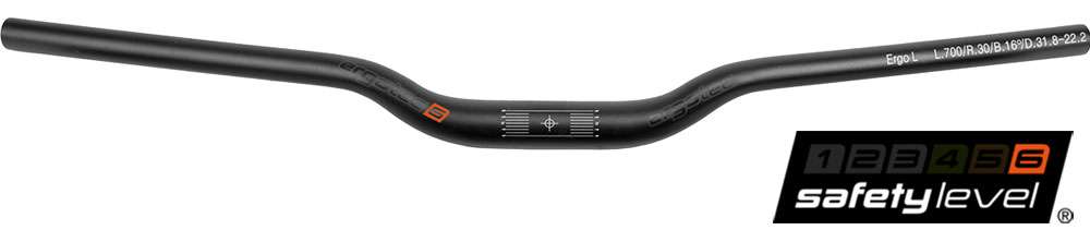 Ergotec ergo plus series 31.8mm handlebar