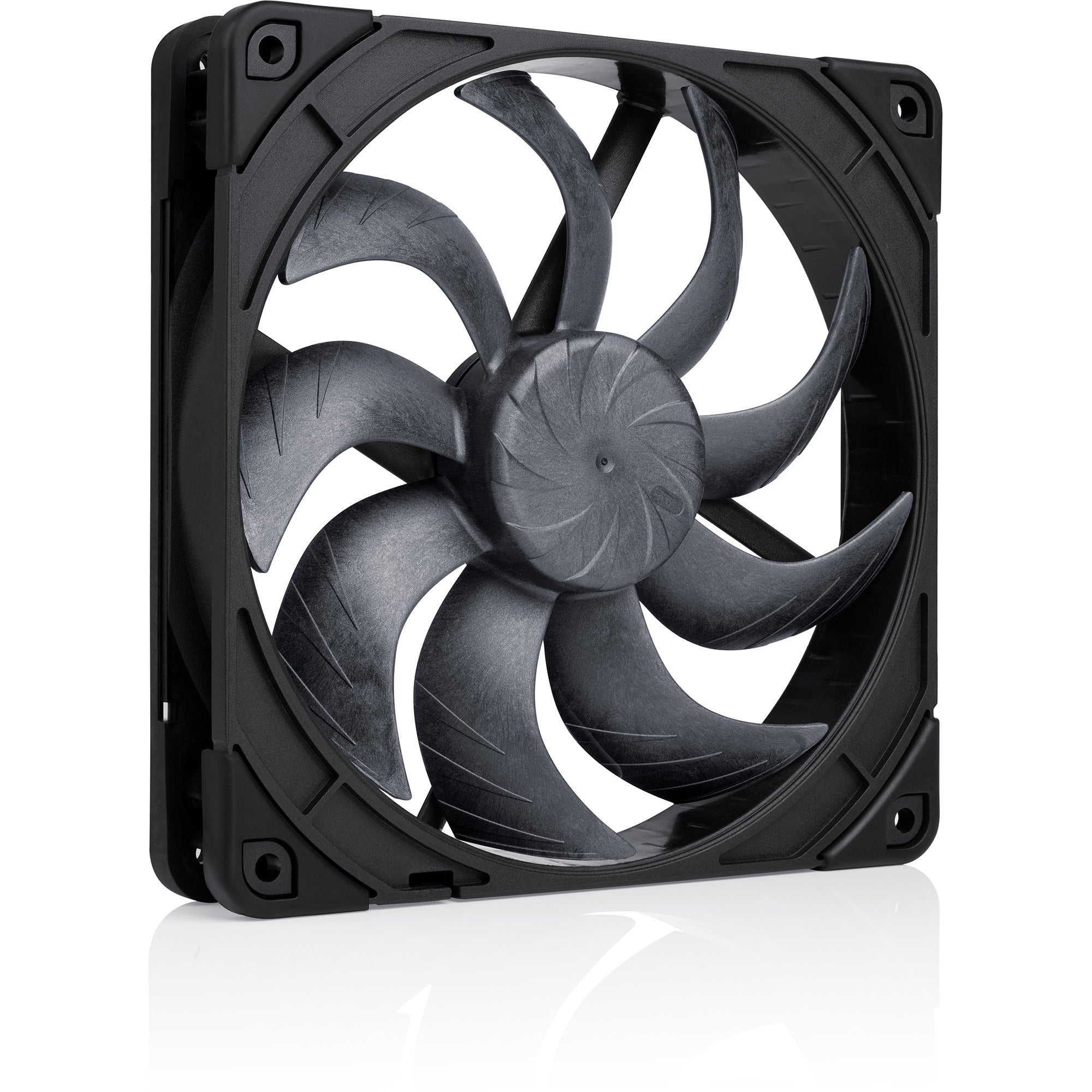 Noctua nf-a14x25 g2 pwm chromax.black case fan (zwart, 140 x 140 x 25 mm)