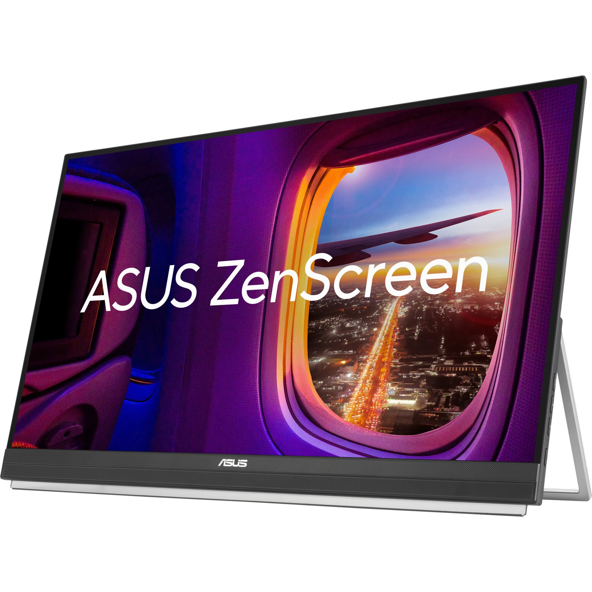 Asus zenscreen mb27acf 27 monitor (zwart, 100 hz, hdmi, usb type-c)