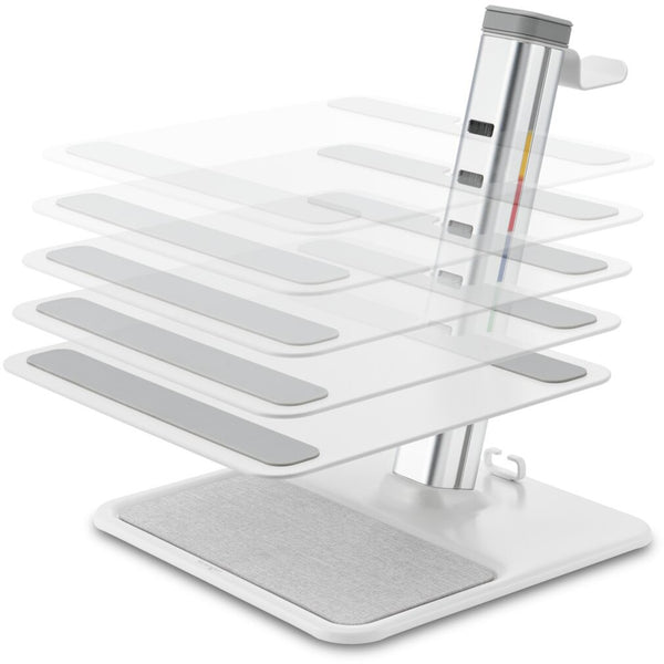 Kensington smartfit universal organising laptop riser standaard (aluminium)