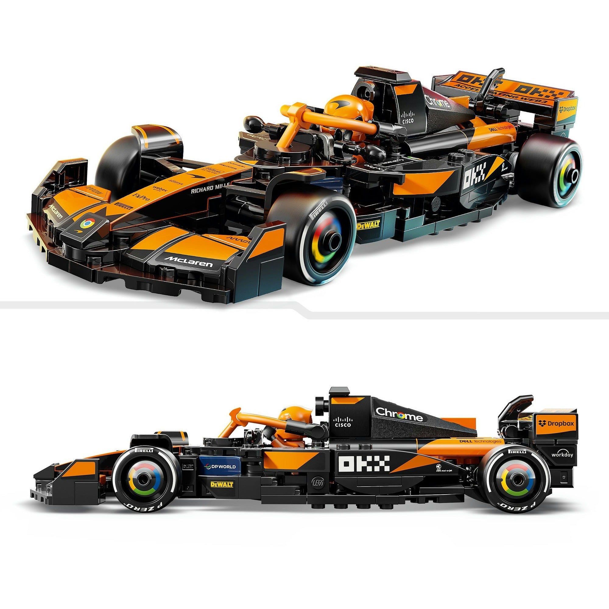 Lego speedkampioenen 77251 mclaren f1 team mcl38 racewagen