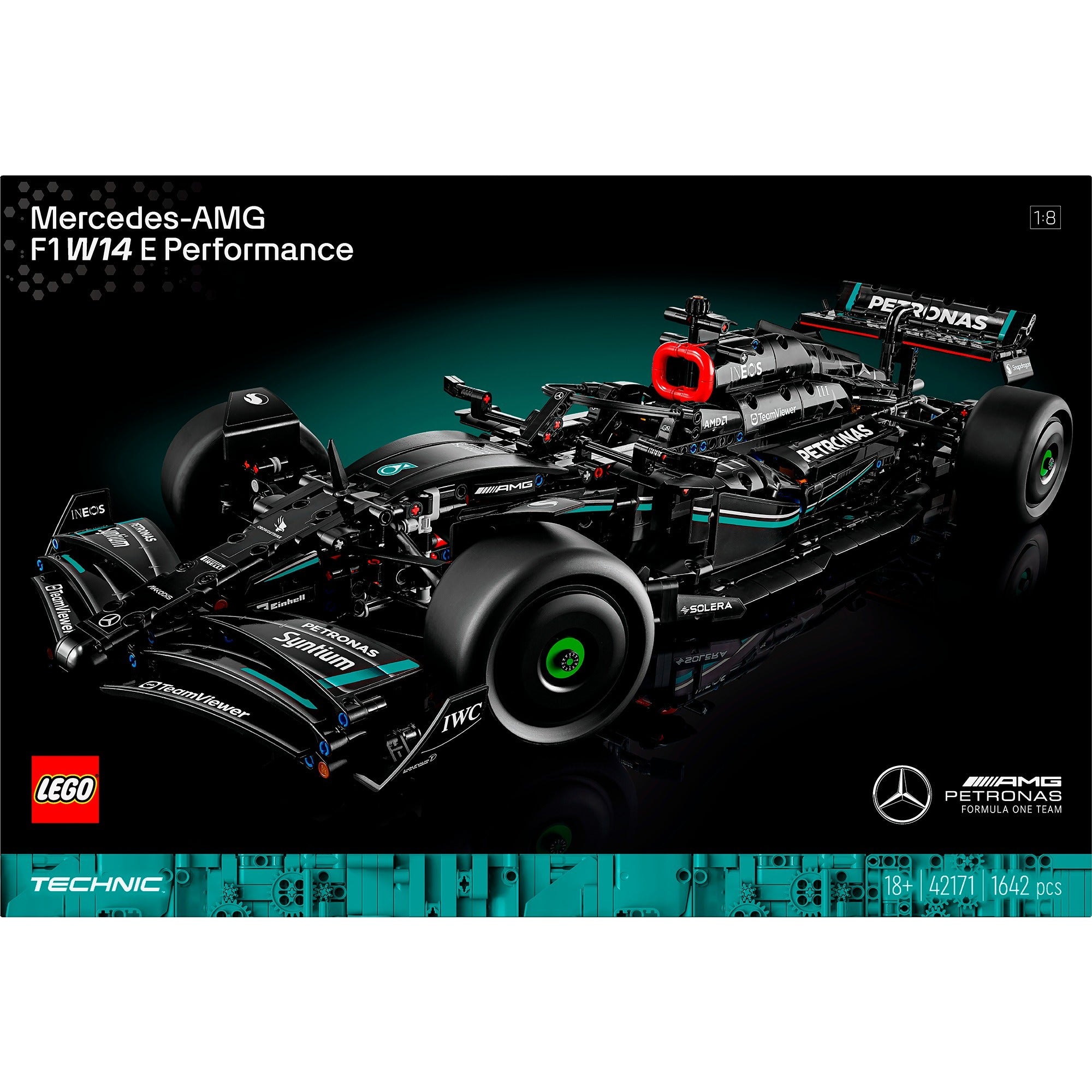 Lego 4217 Technic Mercedes-AMG F1 W14 E-prestaties